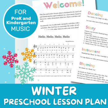 Lesson Plan - Seasons - Winter