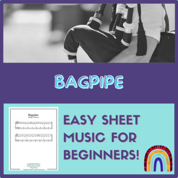 Sheet Music - "Bagpipe"