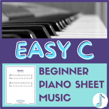 Sheet Music Bundle - Easy C