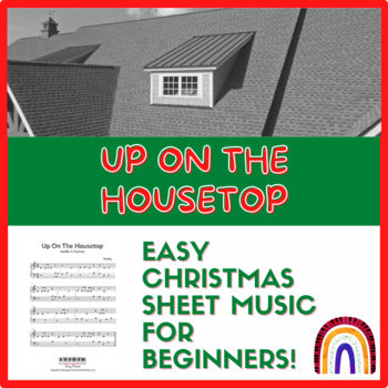 Sheet Music - Up On The Housetop