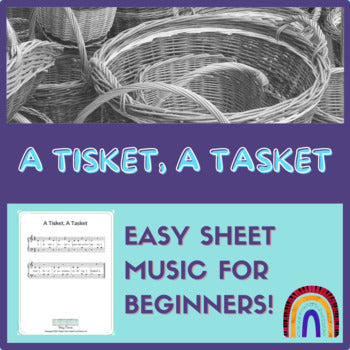 Sheet Music - "A Tisket, A Tasket"
