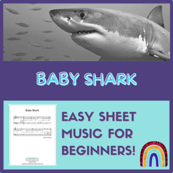 Sheet Music - "Baby Shark"