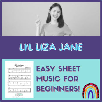 Sheet Music - "Lil Liza Jane"