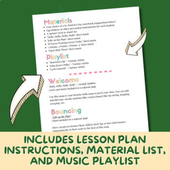 Lesson Plan - Holidays - St. Patrick's Day