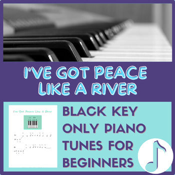 Sheet Music - "I've Got Peace Like A River"