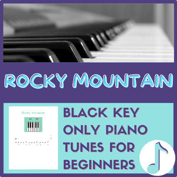 Sheet Music - "Rocky Mountain"