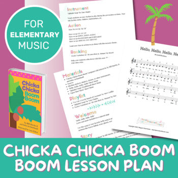 Lesson Plan - Storybook - Chicka Chicka Boom Boom