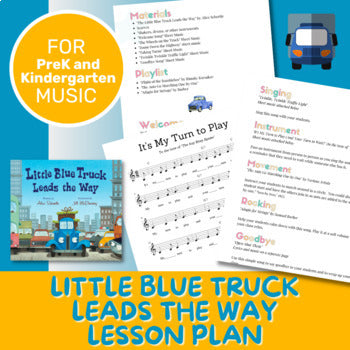 Lesson Plan - Storybook - Little Blue Trucks Leads The Way