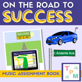 "GPS" Theme Piano Assignment Book