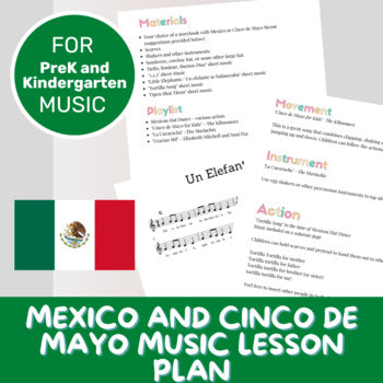 Lesson Plan - Countries - Mexico/Cinco de Mayo