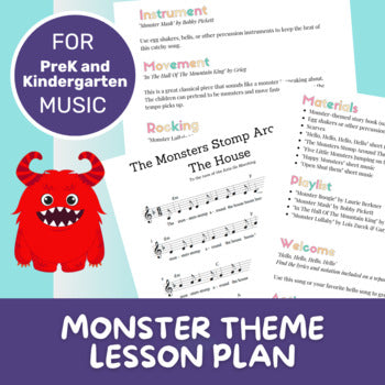 Lesson Plan - Monsters