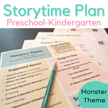 Storytime Plan - Monsters