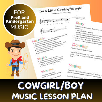 Lesson Plan - Western Cowboys and Cowgirls