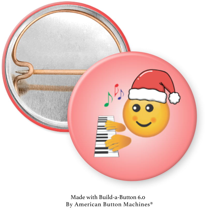 Holiday Gift Tags With Pins For Piano Students - Set of 10